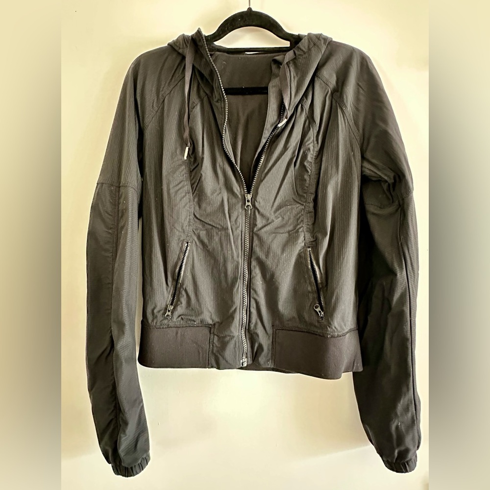 Women's Black lululemon Zip-Up Jacket